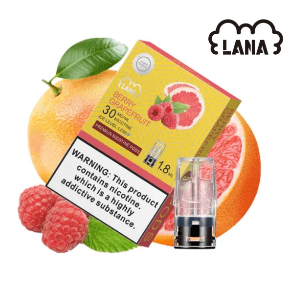 LANA1代LOGO漿果葡萄柚png LANATOP 台灣官方選物店|電子霧化器主機煙彈與一次性現貨