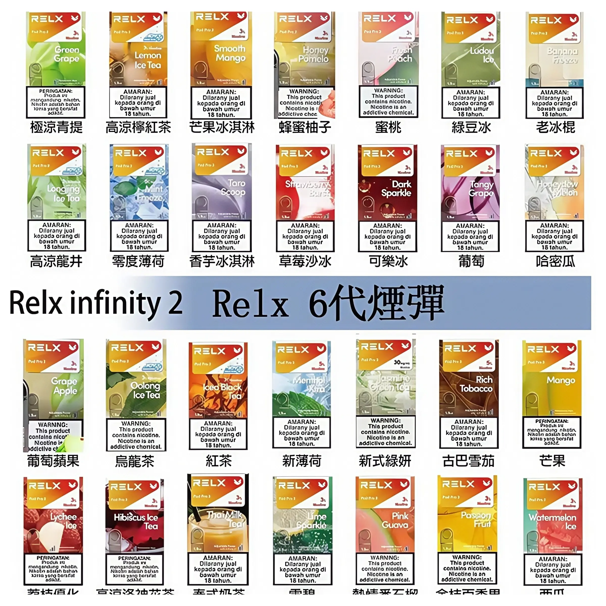 Relx6代煙彈webp LANATOP 台灣官方選物店|電子霧化器主機煙彈與一次性現貨